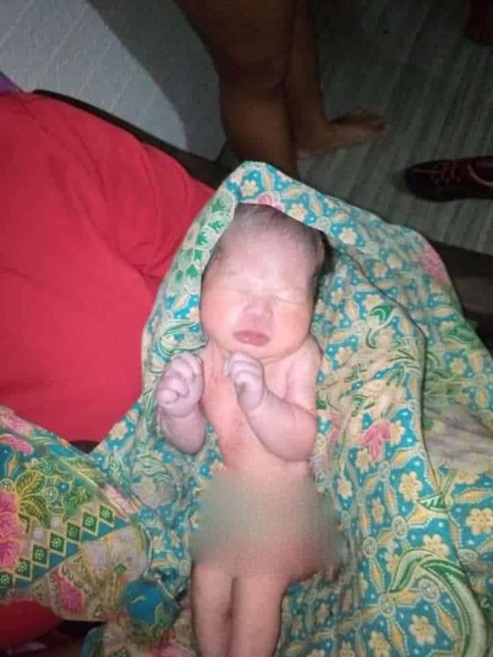 Bayi Cukup Bulan Dibuang, Ditemui Dalam Bakul Motosikal Di Kampung Siol Kandis Kuching