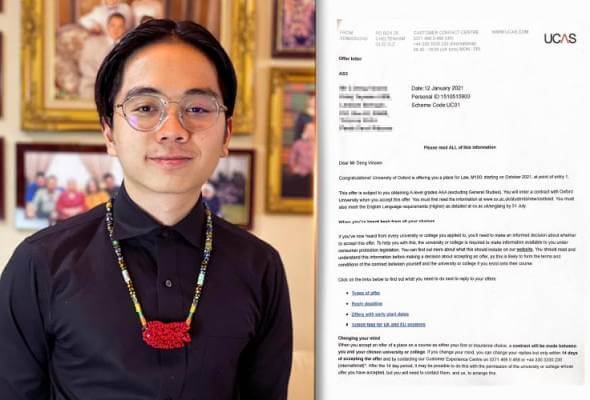 Anak Sarawak Ini Antara 14% Pelajar Di Dunia Yang Berjaya Ditawarkan Ke Universiti Oxford Tahun 2021 7 Anak Sarawak Ini Antara 14% Pelajar Di Dunia Yang Berjaya Ditawarkan Ke Universiti Oxford Tahun 2021