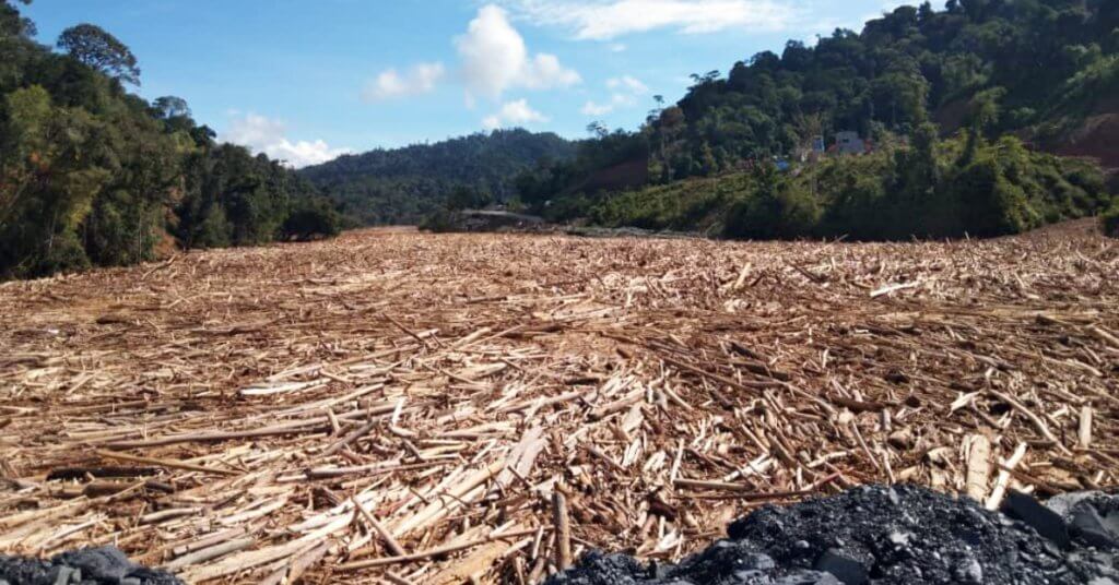 Sisa Balak Buatkan Sungai Batang Baleh 'Tersumbat' Teruk, Bekalan Air Di Seluruh Sibu Turut Terjejas