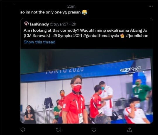 Wajah Jurulatih Terjun Jepun Yang Mirip Ketua Menteri Sarawak Ini Jadi Bualan Netizen
