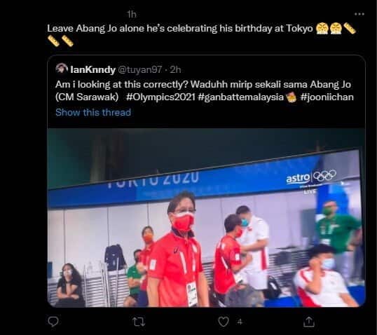 Wajah Jurulatih Terjun Jepun Yang Mirip Ketua Menteri Sarawak Ini Jadi Bualan Netizen