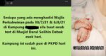 Dikenakan PKPD, Pengunjung Dan Penganjur Majlis Perkahwinan Di Sebuah Kampung Dikecam Netizen