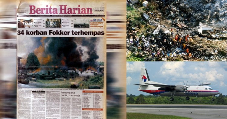 Mengimbau Nahas Dahsyat Mas Fokker 50 Yang Terhempas Di Kampung Setinggan Tawau Pada Tahun 1995