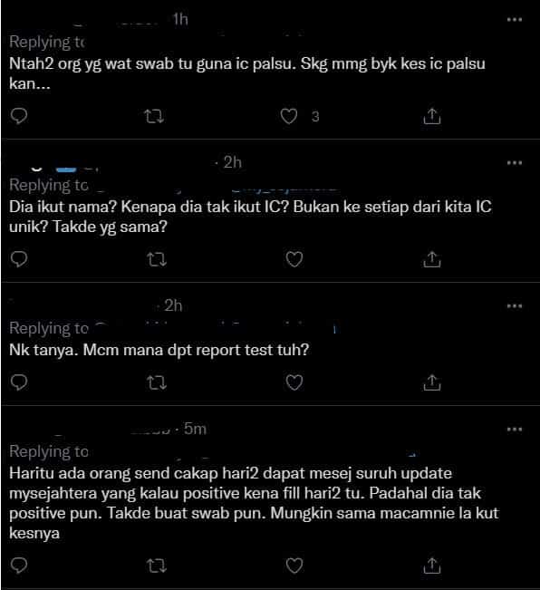 Tak Pernah Swab Pun! Wanita Ini Musykil Mengapa Status MySejahtera Kakaknya Tertera Positif COVID