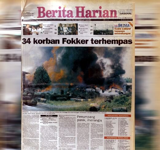 Mengimbau Nahas Dahsyat MAS Fokker 50 Yang Terhempas Di Kampung Setinggan Tawau Pada Tahun 1995