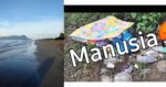 Dulu Hidden Gem, Lepas Trending Sampah Sarap Mula Penuhi Pantai Trombol Kuching