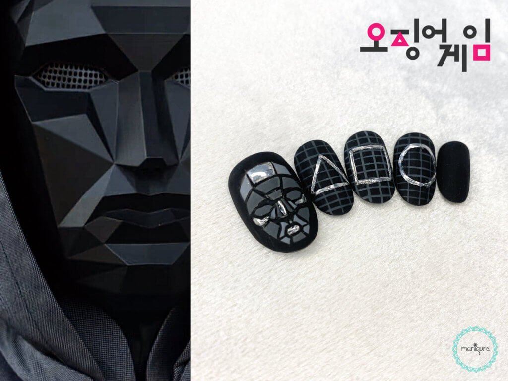 Minat Siri Squid Game? Anda Boleh Beli Press On Nails Dari Salun Kuku Ini!