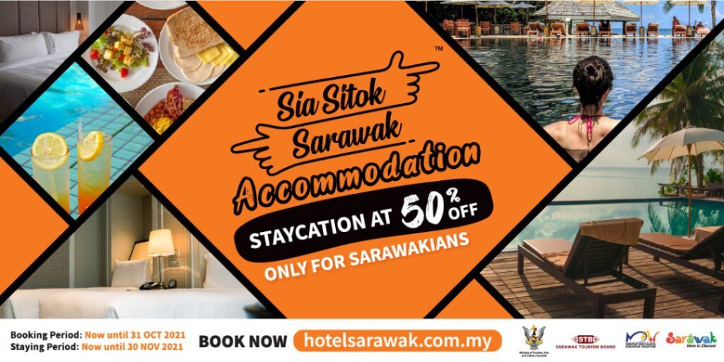 Murahnya! Ini Cara Untuk Orang Sarawak Dapatkan Diskaun 50% Penginapan Hotel Di Seluruh Negeri Ini