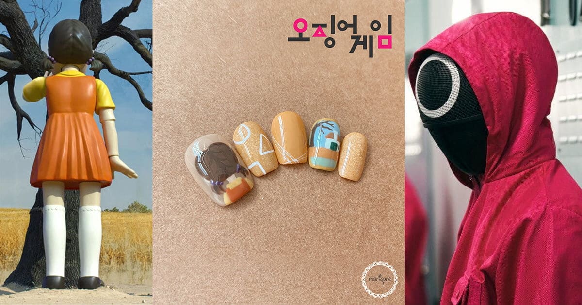 Minat Siri Squid Game? Anda Boleh Beli Press On Nails Dari Salun Kuku Ini!
