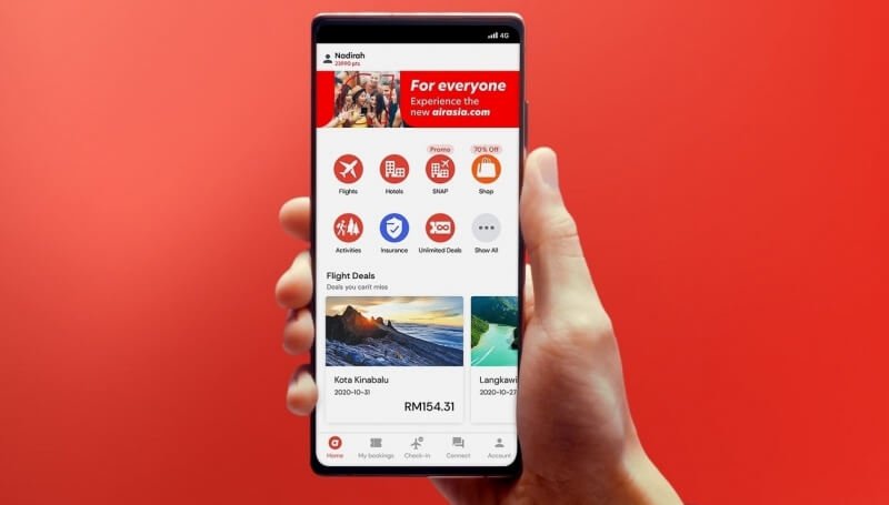 Hanya Mereka Yang Lengkap Vaksin Sahaja Diterima Dalam Penerbangan Air Asia