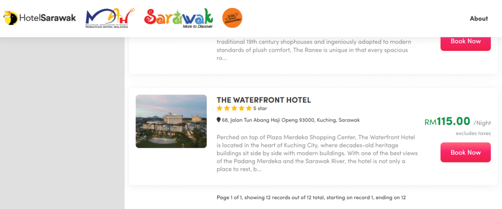 Murahnya! Ini Cara Untuk Orang Sarawak Dapatkan Diskaun 50% Penginapan Hotel Di Seluruh Negeri Ini
