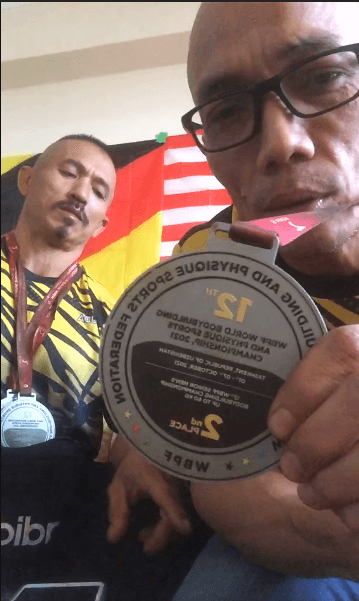 2 'Abang Sado' Sarawak Rangkul Pingat Buat Malaysia Dalam Kejuaraan Bina Badan Dunia Di Uzbekistan