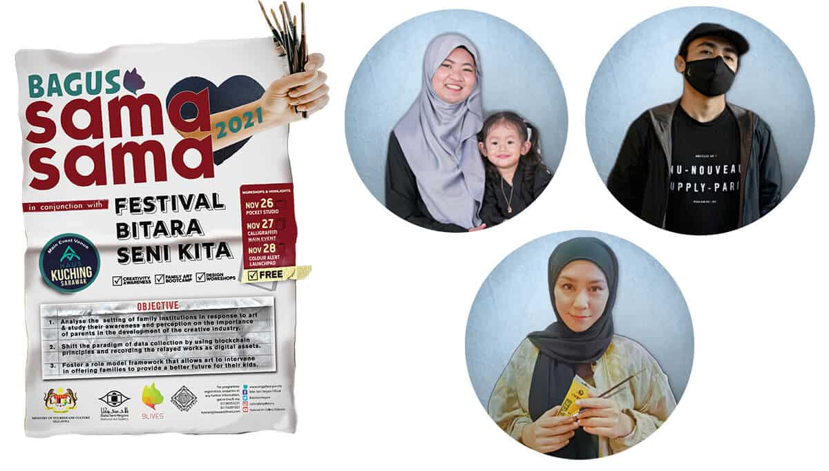 Bengkel Seni BAGUS SAMASAMA Oleh Kelab Jiwa Seni 9Lives, Teroka Sisi Kreatif Anda!