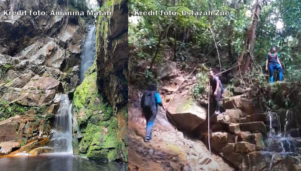 Trail Amat Mencabar, Ketahui Jumanji Waterfall Di Bako