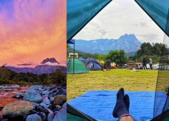 Nikmati Pemandangan Gunung, Jom Camping Di Polumpung Melangkap View Di Sabah