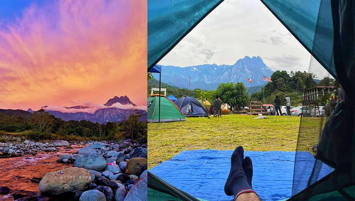 Nikmati Pemandangan Gunung, Jom Camping Di Polumpung Melangkap View Di Sabah