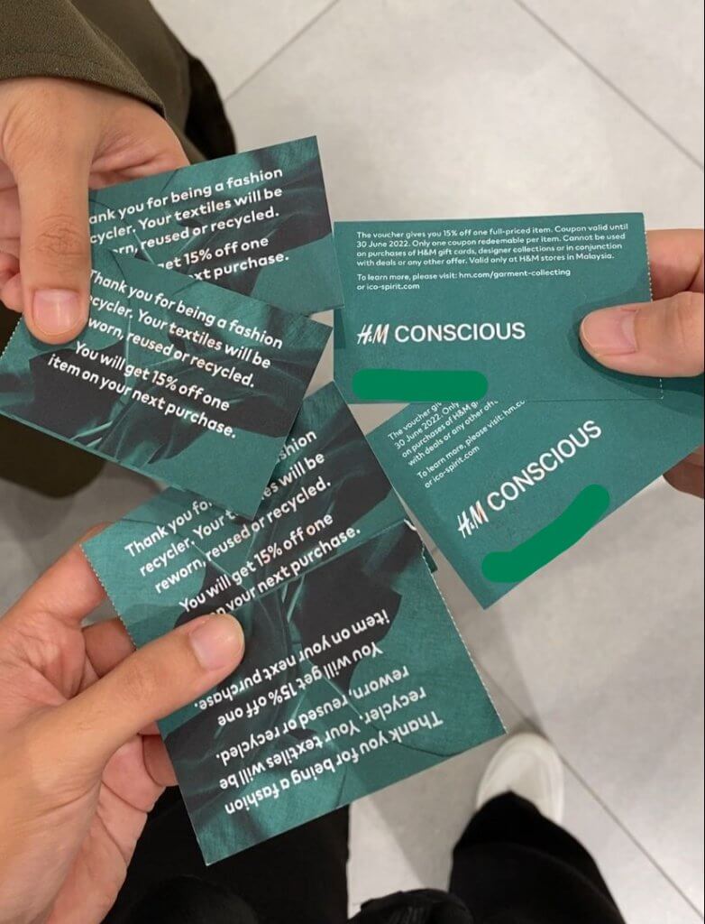 Hantar Baju Terpakai Ke H&M Anda Boleh Dapatkan Baucar Diskaun, Ini Caranya
