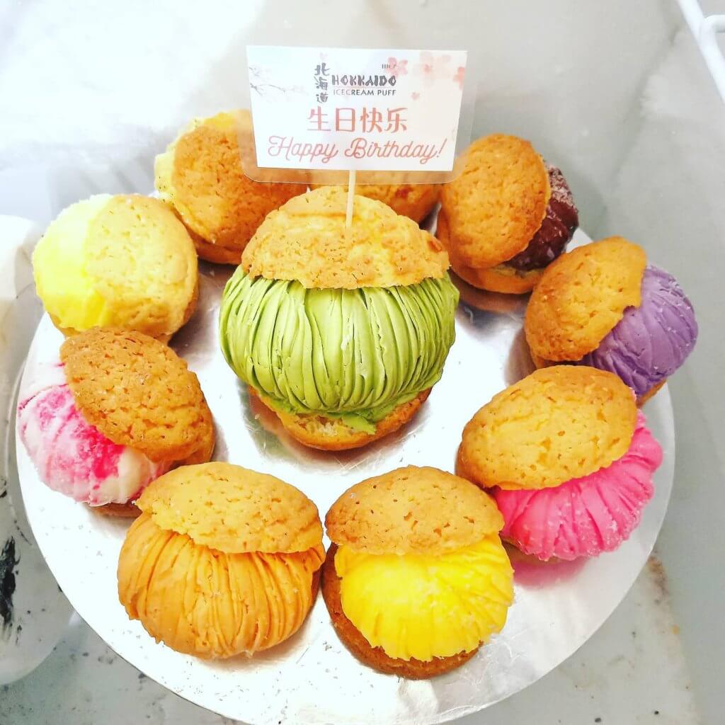 Penggemar Dessert, Anda Pasti Akan Suka Hokkaido Ice Cream Puff Di Miri Ini