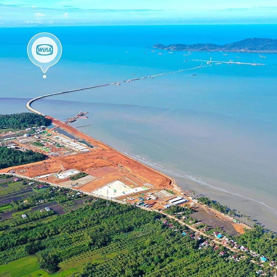 Terbesar Di Borneo, Pelabuhan Kijing Di Kalimantan Barat Kini Hampir Siap