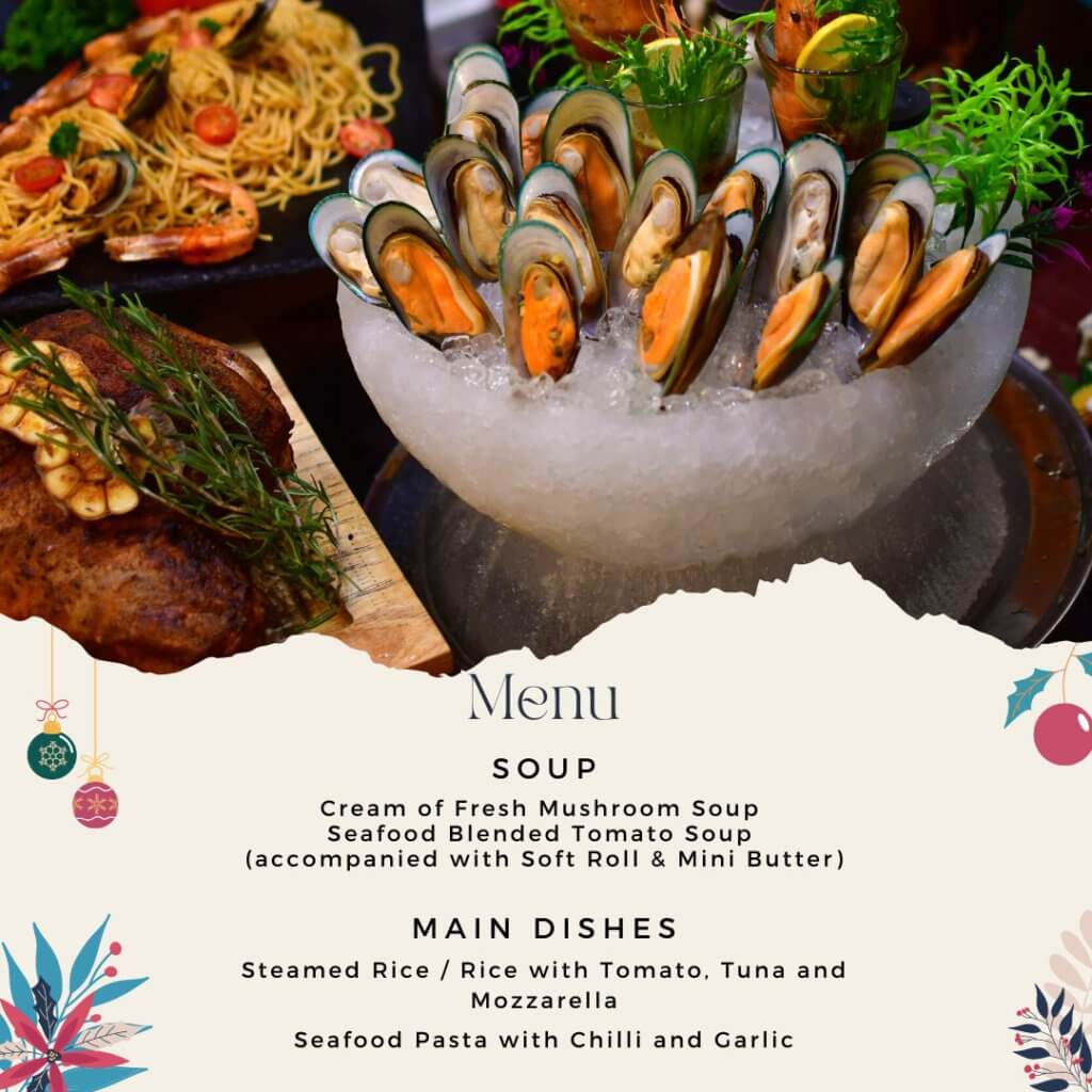 Sambut Krismas Bersama Keluarga, Ini 4 Hotel Menyediakan Buffet Bawah RM100 Seorang Di Kuching