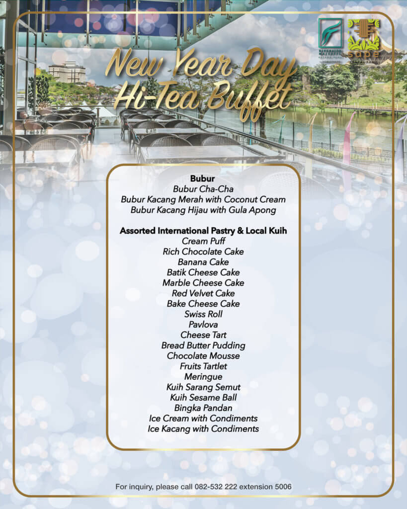 Harga Buffet Serendah RM68, Ini 5 Senarai Hotel Kuching Yang Menawarkan Harga Terendah Sempena Tahun Baru