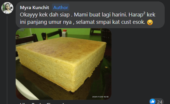 image 3 Hancur Kek Lapis Pelanggan Pemiliknya, Netizen Terhibur Dengan Kucing Ini!