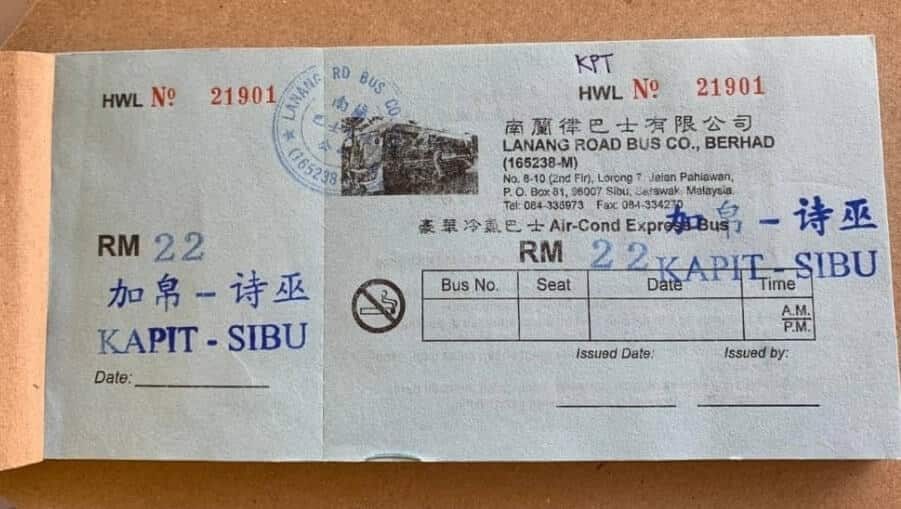 Bas Ekspres Pertama Sibu-Kapit Kini Beroperasi Dengan Tambang RM 22 Sehala