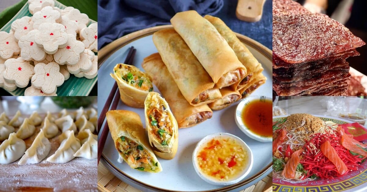 BeFunky collage 2022 01 31T132609.693 8 Makanan 'Bawa Tuah' Yang Lazimnya Dihidangkan Semasa Hari Tahun Baru Cina
