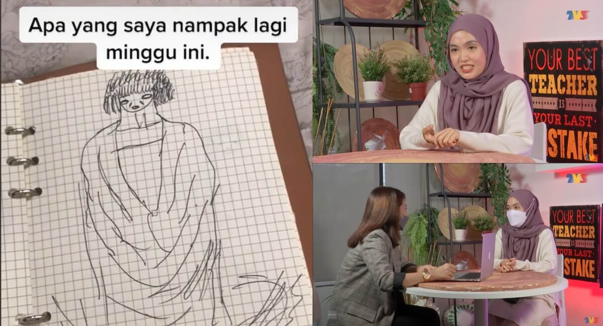 'Dia Boleh Nampak Apa Yang Kita Tak Nampak', Wanita Sabah Alami Depresi Ini Dedah Rupa 'Rakan' Halusinasi