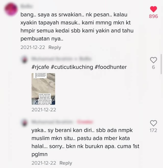 "Bukan Rasis Tapi ...," - Video Lelaki Rasa 'Kembang Tekak' Makan Laksa Sarawak Di Kedai Cina Buat Netizen Geram