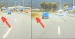 Hilux Keluar Simpang Terus Masuk Lorong Kanan Hampir Sebabkan Kemalangan Di Gedong
