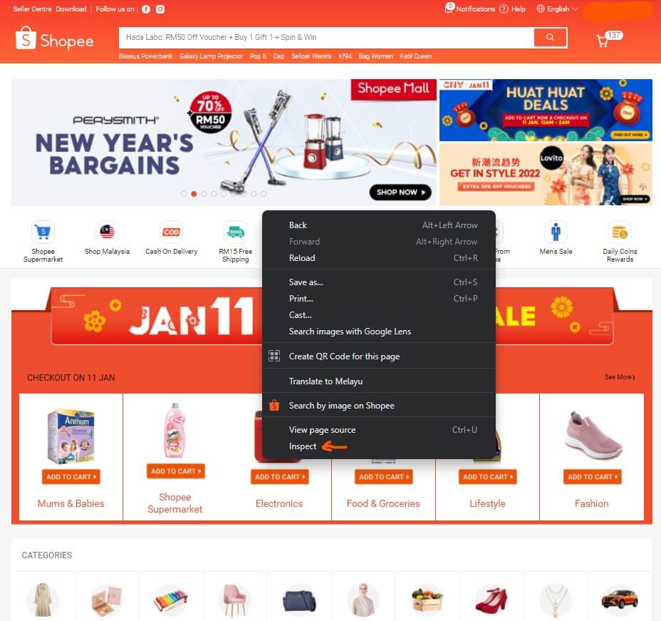 Ketahui Berapa Banyak Duit Dah Dibelanjakan Di Shopee Dengan Langkah 'Hack' Mudah Ini
