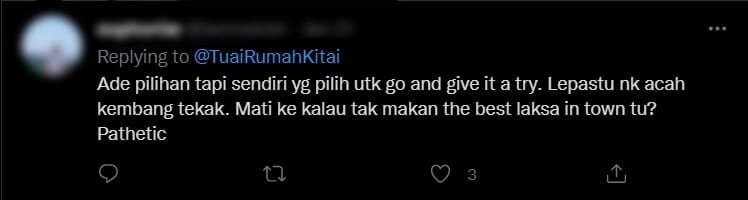 "Bukan Rasis Tapi ...," - Video Lelaki Rasa 'Kembang Tekak' Makan Laksa Sarawak Di Kedai Cina Buat Netizen Geram