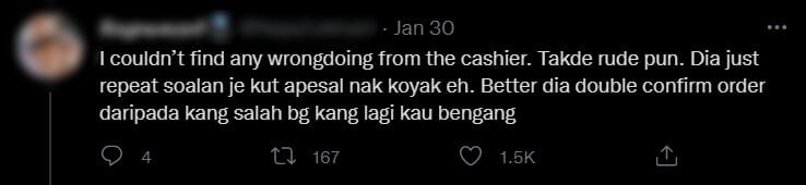 "Pekak Ke Apa Kau Ni?", Netizen Bengang Dengan Lelaki Kurang Ajar Terhadap Staf McD Di Kuching 13 "Pekak Ke Apa Kau Ni?", Netizen Bengang Dengan Lelaki Kurang Ajar Terhadap Staf McD Di Kuching
