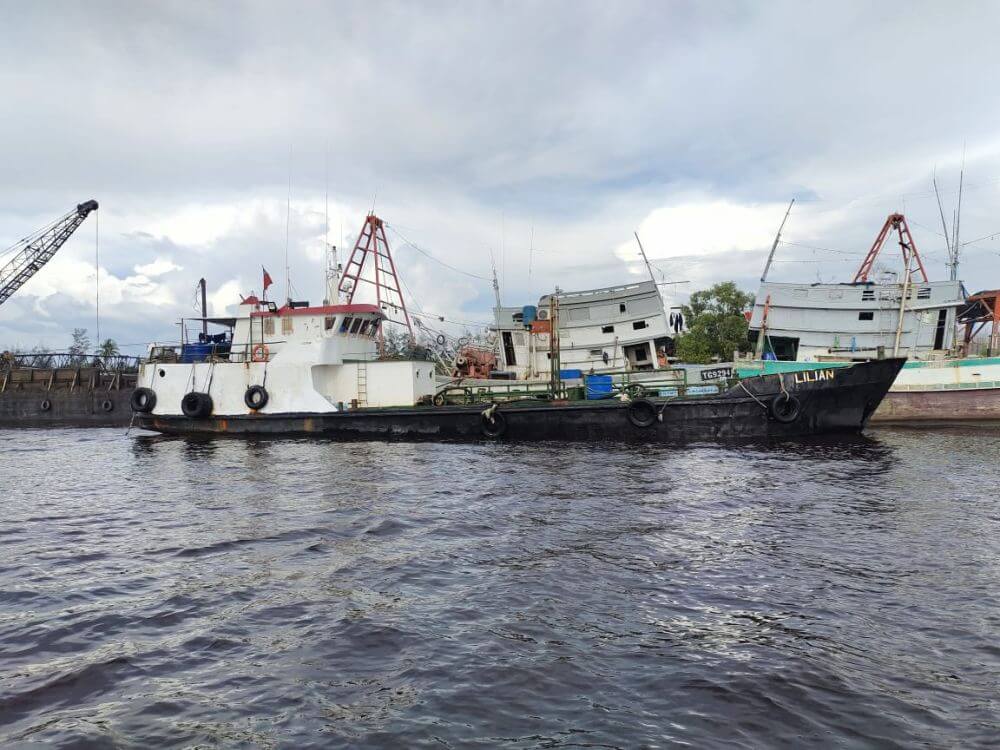 Cubaan Seludup 90K Liter Diesel Di Perairan Miri, Empat Warga Indonesia Kini Berjaya Ditahan