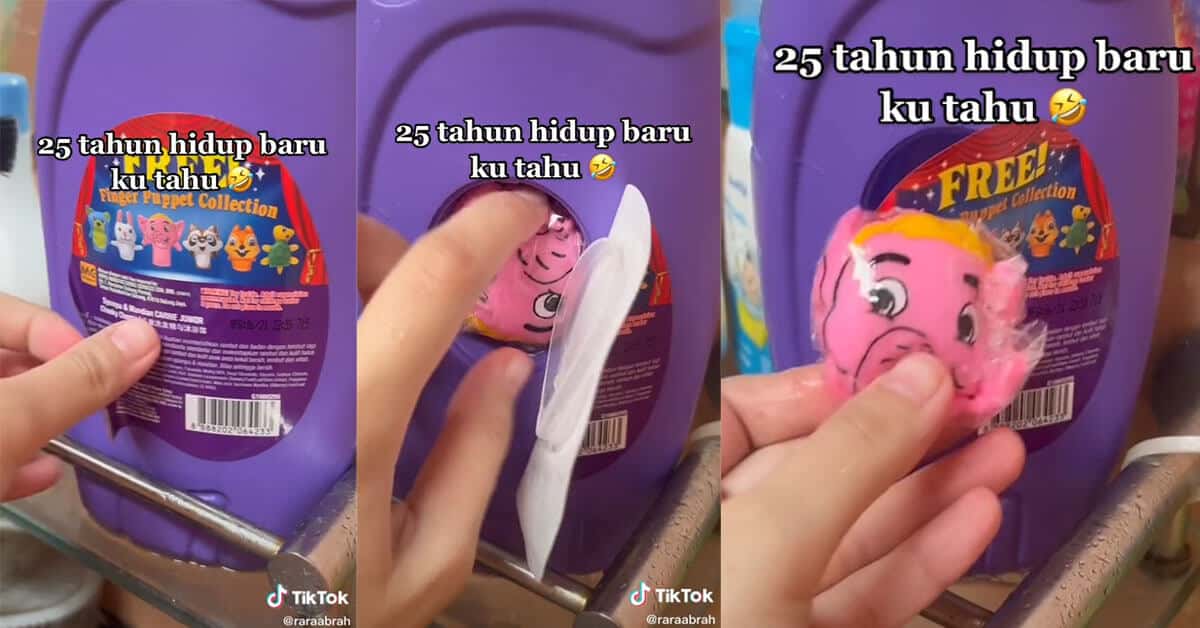 'Saya Baru Tahu!' Rupa-Rupanya Dalam Botol Syampu Carrie Junior Ada Mainan Percuma