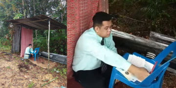 Wifi Kerajaan Tak Mampu Sokong Temuduga Online, Pemuda Di Pakan Ini Ambil Inisiatif Hadirinya Di Dalam Hutan