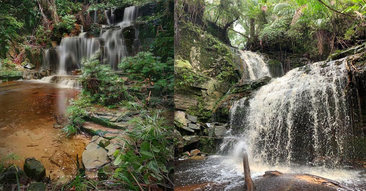 Hidden Gem Dalam Hutan, Nikmati Air Terjun Arong Serait Di Kampung Selabat Muara Tebas