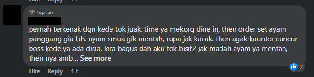 Sampai Hati! Pelanggan Kecewa Kedai Makan Di Bintulu Ini Sanggup Bagi Ayam Basi Berlendir Demi Kaut Untung