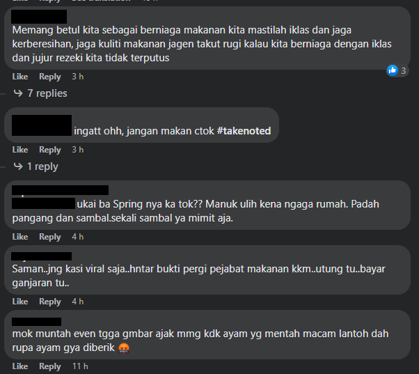 Sampai Hati! Pelanggan Kecewa Kedai Makan Di Bintulu Ini Sanggup Bagi Ayam Basi Berlendir Demi Kaut Untung