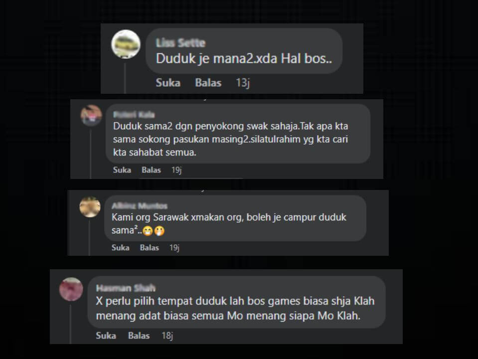 'Mai Estadio Loqstaq Nanti' - Apa Yang Penyokong Sarawak Dah Buat Kat Pemuda Ini Memang Kena Balas Balik