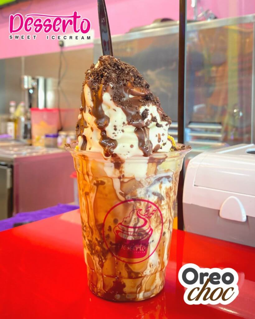 Peminat Frozen Yogurt! Kini Anda Boleh Menikmati Menu Lazat Ini Di Desserto Sweet Ice Cream Kuching