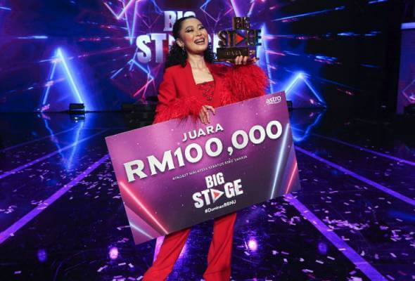 Dua Orang Anak Kelahiran Sabah Rangkul Juara Dan Naib Juara Big Stage 2022
