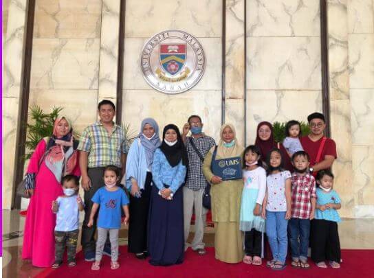 Air Mata Iringi Ibu Ketika Ambil Ijazah Arwah Anak Pada Majlis Konvokesyen Universiti Malaysia Sabah