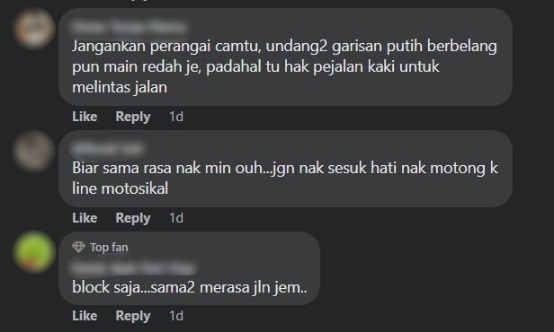 Bahaya! Netizen Bengang Pemandu Kereta Masih Guna Laluan Motorsikal Sebagai 'Shortcut' Ke Bulatan Samarahan