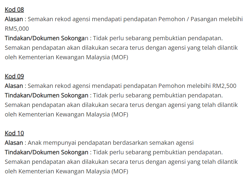 Ketahui Kod Dan Dokumen Sokongan Yang Diperlukan, Permohonan Rayuan BKM Dibuka 2 Mei Ini