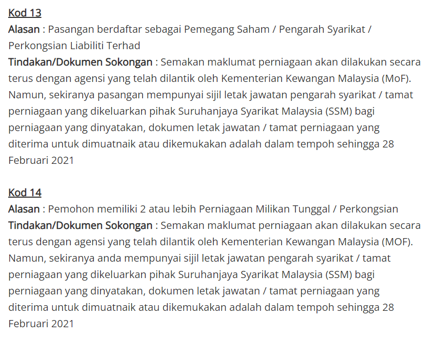 Ketahui Kod Dan Dokumen Sokongan Yang Diperlukan, Permohonan Rayuan BKM Dibuka 2 Mei Ini