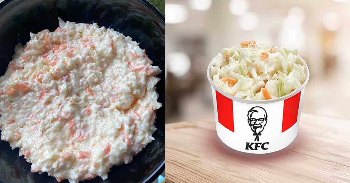Rindu Makan Coleslaw KFC? Wanita Ini Berkongsi Resipi Cara Membuat Coleslaw Sendiri