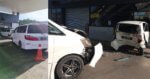Tengah Isi Minyak Kereta, Kereta Lelaki Ini Dilanggar Sehingga Merempuh Kedai Stesen Minyak