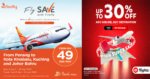 Kombo Berganda-Ganda, MAS, AirAsia Dan FireFly Tawar Diskaun Tiket Penerbangan Kaw-Kaw Secara Serentak